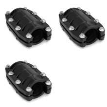 3X Pipe Repair Clamp 3/4 Inch, Water Pipe Leak Repair Clamp, Pipe Repair Kit, Suitable for Outer Diameter 20mm Pipes
