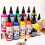 Peinture liquide de restauration de monuments,-20 ml de vert 7