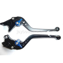 SUZUKI GSR600 2006-2011 LANGE SCHWARZE BREMS- UND KUPPLUNGSHEBEL STRASSE RENNSTRECKE R6E5