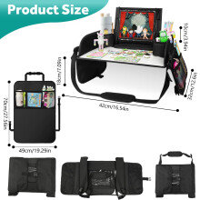 Adiwo Kids Travel Desk and Child Car Seat Protectors Kids Travel Tray