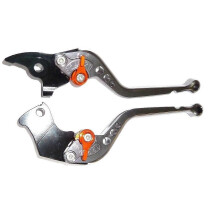 KTM RC125 2014-18 Brems- und Kupplungshebel, grau, lang, Straße, Rennstrecke, X36