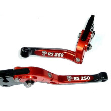 APRILIA RS250 1998 - 2003 FOLDING EXTENDING BRAKE & CLUTCH LEVERS SET RACE TS220
