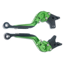 KAWASAKI ZX1100 ZX-11 BRAKE & CLUTCH LEVER SET EXTENDING FOLDING ROAD RACE S8ZF