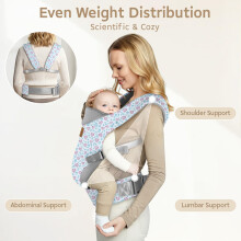 YooxArmor Baby Carrier Newborn to ToddlerErgonomic Adjustable Toddler