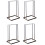 4X Hanger Storage Organizer, Hanger Stacker Rack for Laundry Closet, Hanger Caddy Stand 1
