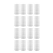 128 Pack Wide Mouth Mason Jar Lids,Plastic Storage Caps for Canning Jars,Leak-Proof and Anti-Scratch Resistant Surface