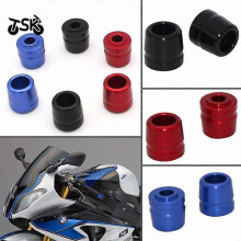 (Schwarz) Passend für BMW S 1000 RR HP4 S1000R F800R CNC-Lenkergriffstopfen aus Aluminiumlegierung