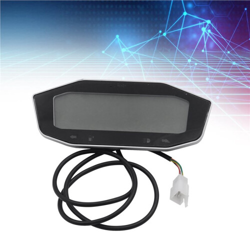 2X for Citycoco Speedometer Battery Power Display Speedometer Gear LED Display Meter 60V 72V