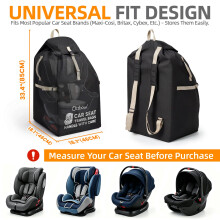 Orzbow Car Seat Travel Bag Universal Car Seat Bag for Airplane