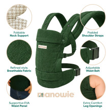 Manowie Baby Carrier  Forward  Back Facing Multi Position 3 Months Plu