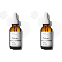 The Ordinary 100% Plant-Derived Squalane,for Skin and Hair,Lightweight Hydration,and Moisture Barrier Support,1 Fl Oz,(Pack of 2)