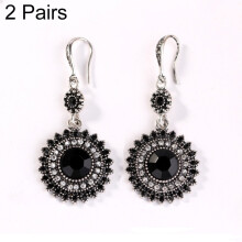 2-To-1 Sale Of Retro European And American Bohemian Ethnic Style Earrings, Sunflower Earrings Surprise Gift