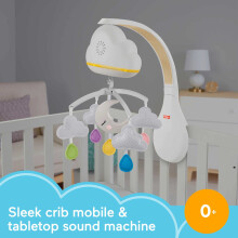 FisherPrice Sound Machine Calming Clouds Mobile Soother Convertible C