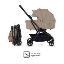 Silver Cross Nia Compact Travel Stroller Carrycot Cabin Approved On
