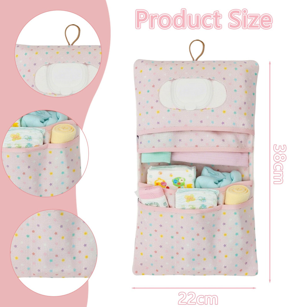 Axvxby Diaper Bag Organizer And Cosmetic Bag 2In1 Nappy Bag Organiser