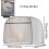 Pop Up Mosquito Net for Bed with Bottom Suit for King Bed Foldable Mos 1