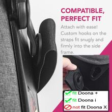 iNszkoos ClipOn Baby Stroller Storage Bag Compatible with Doona Stroll
