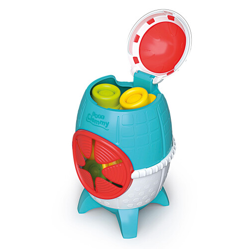 Clementoni Clementoni Sensory Rocket Soft Building Blocks for Babies Stacking Toy 2