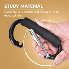 ONE BEST DEAL 2 x Buggy Clips Heavy Duty Stroller Hook Organizer Pus