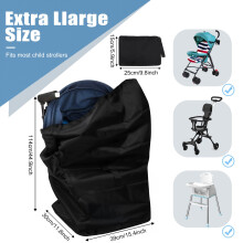 Lishang Travel Stroller Bag for Airplane Buggy Bag for Plane Waterproo