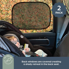 Dreambaby InstaCling Static Car Window Shades UPF 50 Sun Protection B