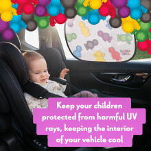 Bubble Baby sun shade for car windows X 2 – uv protection easy install