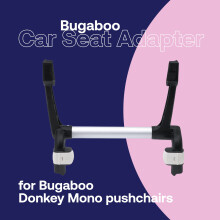 Bugaboo Car Seat Adapter for Bugaboo Donkey Models Compatible with Nun