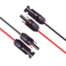 Zonnepaneel Multi-Contact 4 verlengkabelconnectoren Draad-1m