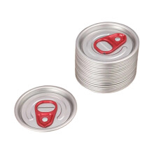 Pack Of 20 Aluminum Beverage Can Lid Easy Pull Tab Design-Red