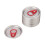 Pack Of 20 Aluminum Beverage Can Lid Easy Pull Tab Design-Red 1