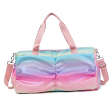 Spacious Large Gym Bag with Multiple Pockets Great for-Pink