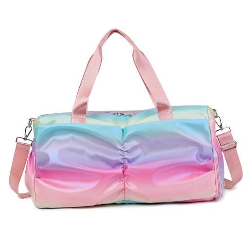 Spacious Large Gym Bag with Multiple Pockets Great for-Pink