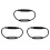 3X Low-Profile Inline Controller  3 Key Dimmer  for LED Strip Light Black 1