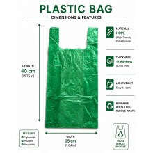 40 cm x 25 cm Extra Large Incontinence Nappy Disposal Bags Scent Odour