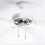 8X Ceiling Fan Pull Chain Fan Extension Chain Fan Chain Pulls Decorative 12 Inch Ceiling Fan Chain Extender Ornament D 3