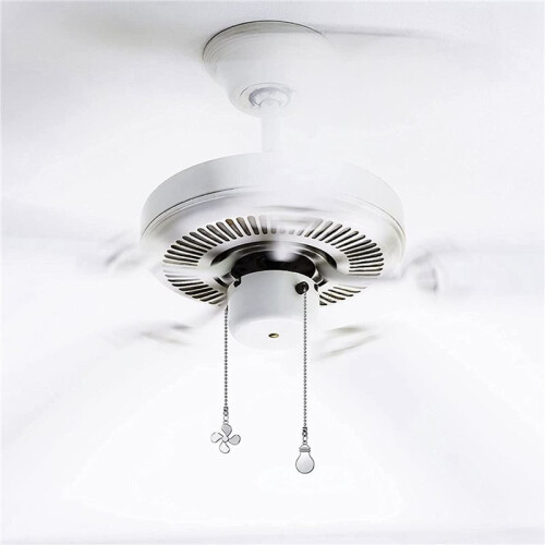 8X Ceiling Fan Pull Chain Fan Extension Chain Fan Chain Pulls Decorative 12 Inch Ceiling Fan Chain Extender Ornament D 2