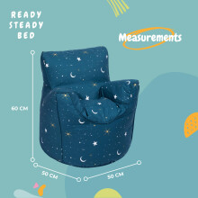 Ready Steady Bed Kids Toddler Armchair Comfy Children Furniture Soft