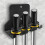 2X Supporto da Parete per Bilanciere Supporto da Parete per Asta di Stoccaggio Supporto Verticale per Bilanciere Resistente Supporto per Asta di 5