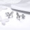 S925 Sterling Silver Butterfly Earrings Surprise Gift 3