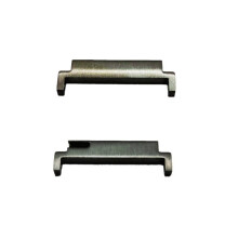 Universal Schwarzes Uhrenarmband-Verbindungsstück 18mm auf 20mm Adapter