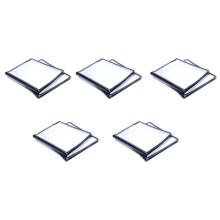 10Pcs Cubiertas de Menú de Restaurante Transparentes para Tamaño A4 Estilo de Libro Cafe Bar 4 Páginas 8