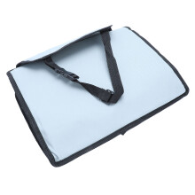 Large Pet Car Booster Puppy Cat Dog Carrier Travel Protector Safety Basket Gray