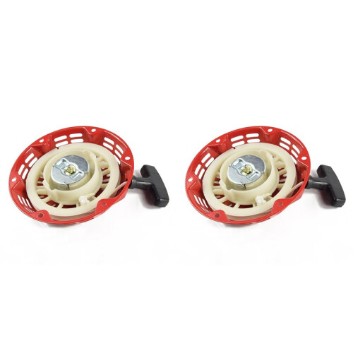 2X Rewind Pull   for  GX160 GX200 5.5HP 6.5HP Lawn Mower Engine,Manual Generator Pull Start Assembly