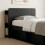 VidaXL vidaXL Headboard Cabinet with Storage Black Engineered Wood 4