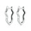 S925 Sterling Silver Wave-Shaped Ear Clips (Sce1761) Surprise Gift 1