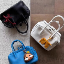 Leren portemonnees Toted tas Schooltas Handtassen-Geel