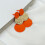 Patchwork Solid Color Geometric Circular Women'S Earrings (E-649-Orange) Surprise Gift 1