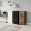 Hanging File Cabinet, 3 Drawers, Lockable, Compact 3