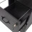 Hanging File Cabinet, 3 Drawers, Lockable, Compact 7