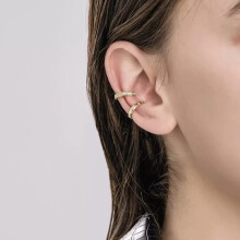 Elegant And Luxurious Double-Layer Pearl Earrings With Diamond Embellishments For Women, Set Number Eh0930 (Two-Piece Set). Surprise Gift